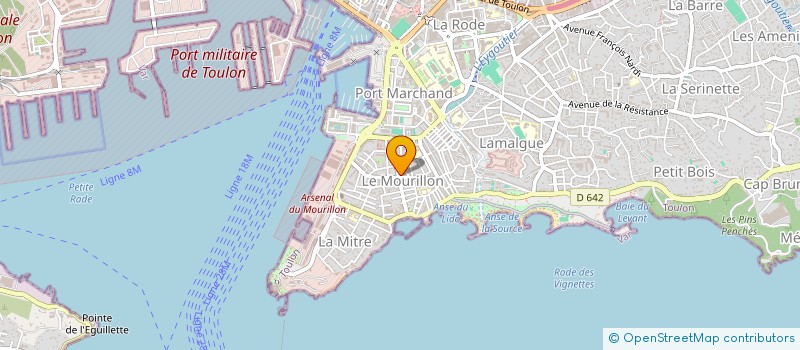 localisation de l'entreprise MONA  TOULON