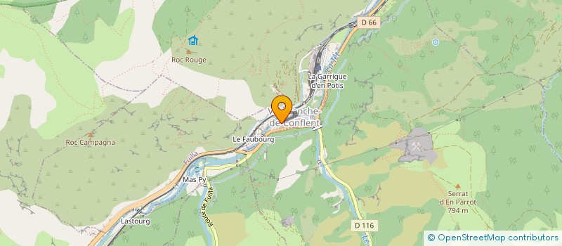 localisation de l'entreprise MONA à VILLEFRANCHE-DE-CONFLENT