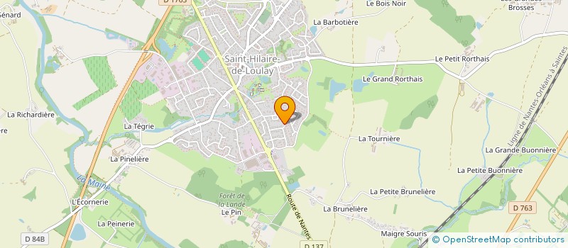 localisation de l'entreprise MONA à MONTAIGU-VENDEE