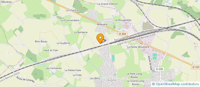 localisation de l'entreprise MONA à SAINT-SATURNIN