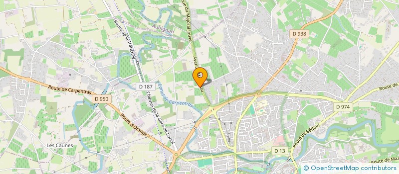 localisation de l'entreprise MONA  CARPENTRAS