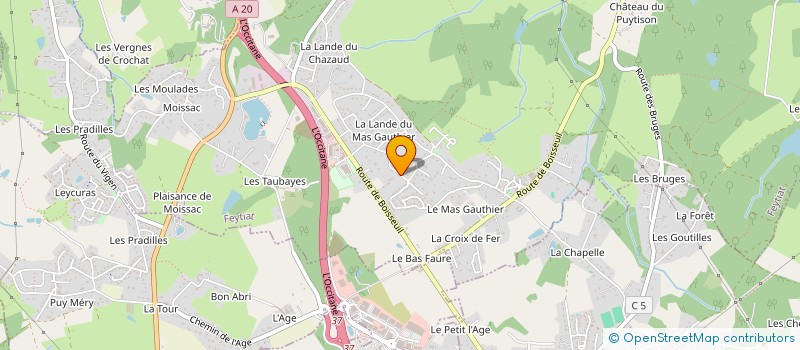 localisation de l'entreprise MONA à FEYTIAT