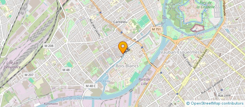 localisation de l'entreprise MONA CONSEIL à LILLE