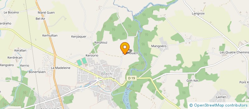 localisation de l'entreprise MONA EXPERTISE  BRECH