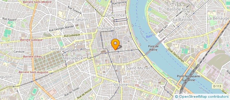 localisation de l'entreprise MONA FABER à BORDEAUX