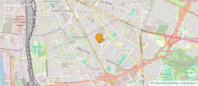 localisation de l'entreprise MONA  FACADES  LYON