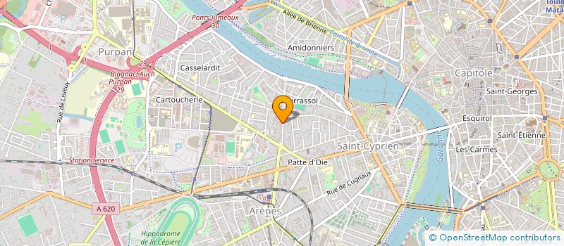 localisation de l'entreprise MONA ISLAND à TOULOUSE
