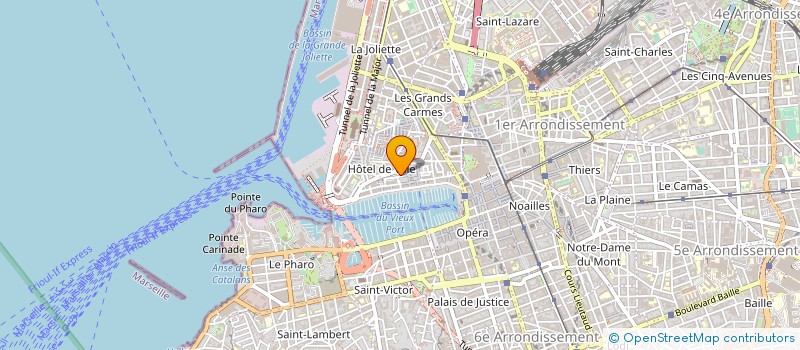 localisation de l'entreprise MONA LISA à MARSEILLE