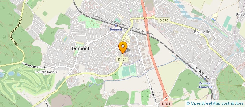localisation de l'entreprise MONA LISA à DOMONT