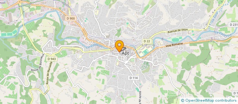 localisation de l'entreprise MONA LISA à APT