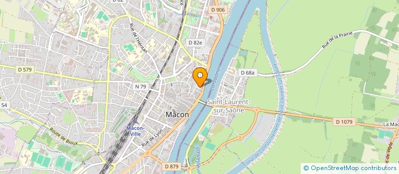 localisation de l'entreprise MONA LISA à MACON