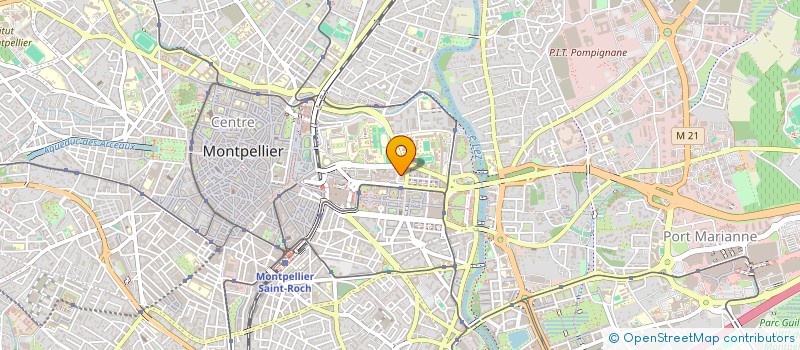 localisation de l'entreprise MONA LISA  MONTPELLIER