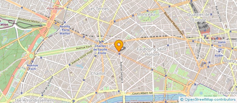 localisation de l'entreprise MONA LISA COURTAGE  PARIS