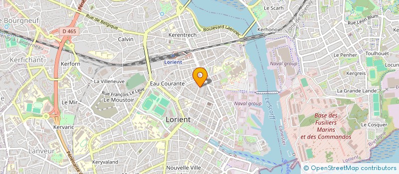 localisation de l'entreprise MONA LISA SARL  LORIENT