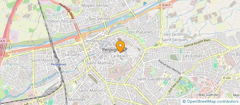 localisation de l'entreprise MONA LISA SARL à PERPIGNAN