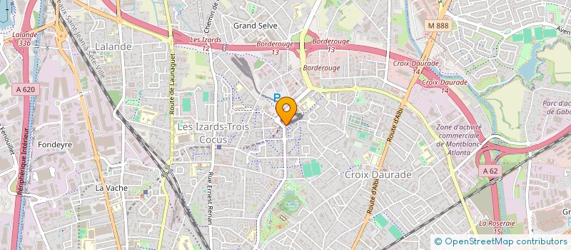 localisation de l'entreprise MONA PIZZA  TOULOUSE