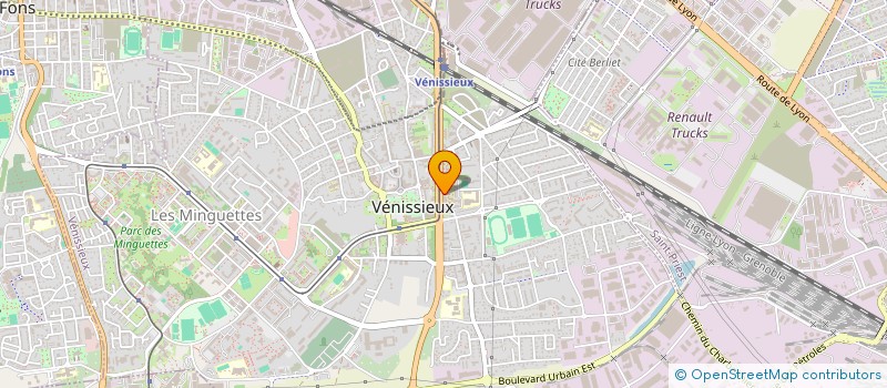 localisation de l'entreprise MONA2  VENISSIEUX