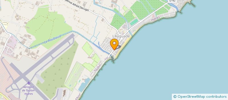 localisation de l'entreprise MONACO à HYERES
