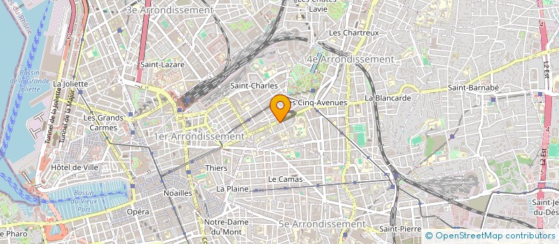 localisation de l'entreprise MONACO ART HOLDING à MARSEILLE