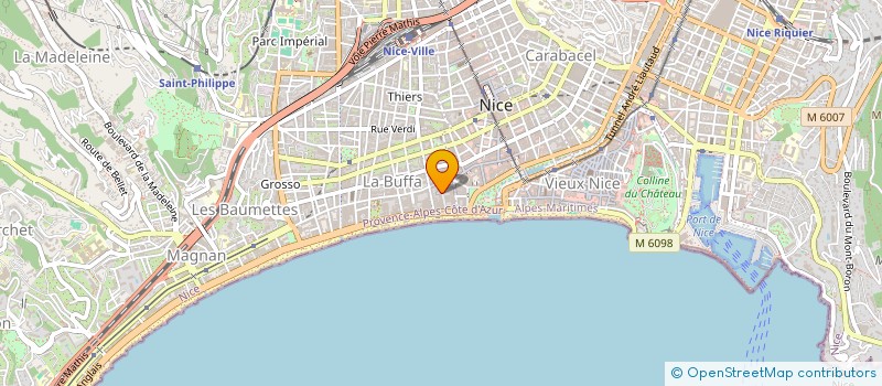localisation de l'entreprise MONACO.BAT  NICE
