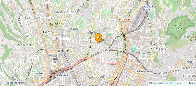 localisation de l'entreprise MONACO PRESTIGE EXPERIENCE  NICE