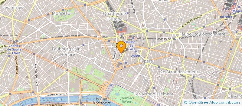 localisation de l'entreprise MONACO ROYALE  PARIS