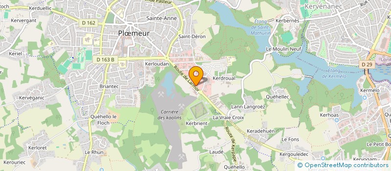 localisation de l'entreprise MONADE  PLOEMEUR