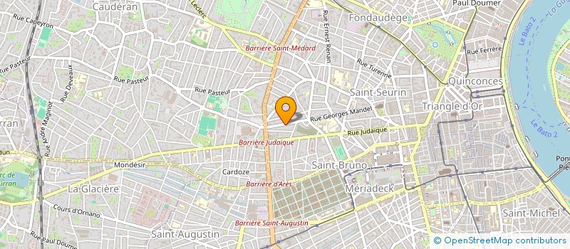 localisation de l'entreprise MONADEY  BORDEAUX