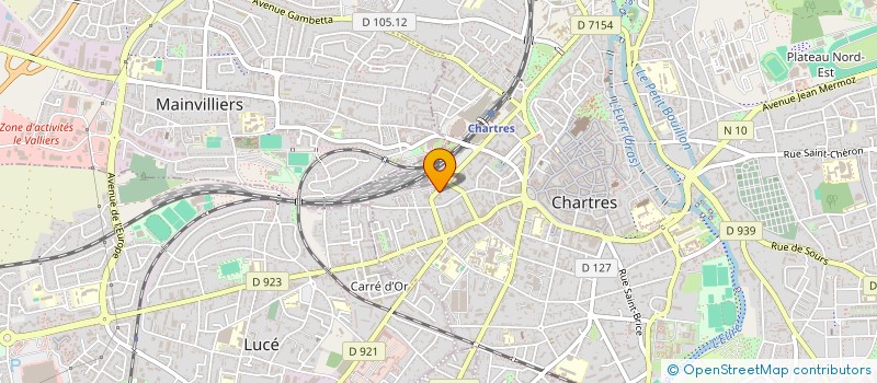 localisation de l'entreprise MONAGORA à CHARTRES