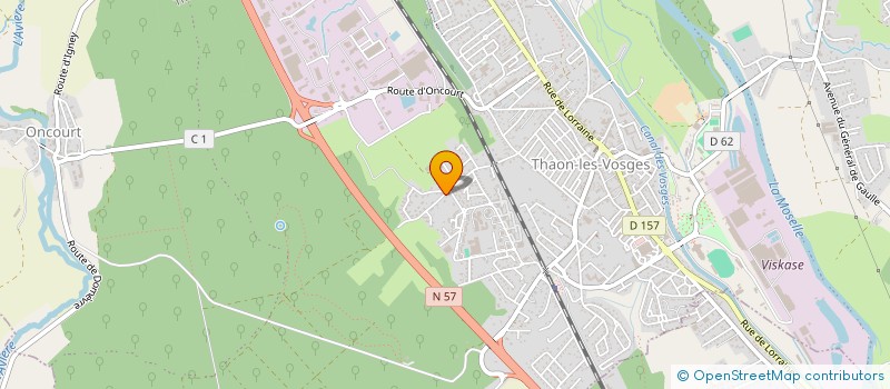 localisation de l'entreprise MONAIS  THAON-LES-VOSGES