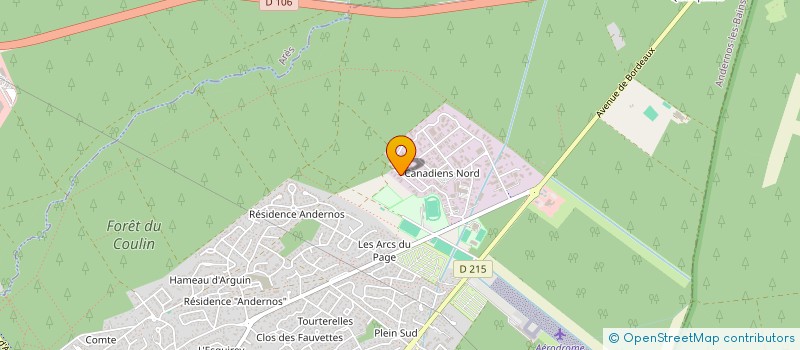 localisation de l'entreprise MONALIA  ANDERNOS-LES-BAINS