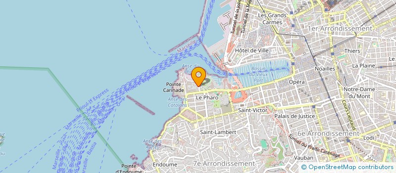 localisation de l'entreprise MONALISA à MARSEILLE