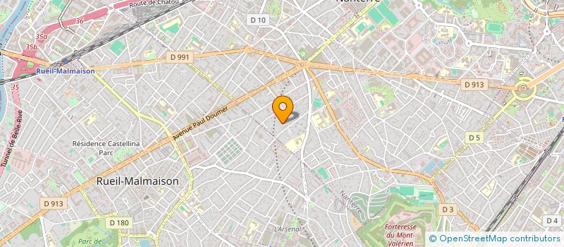 localisation de l'entreprise MONALISA  NANTERRE