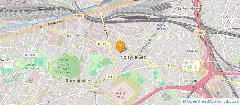 localisation de l'entreprise MONALISA CONSORTIUM à NOISY-LE-SEC