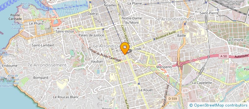 localisation de l'entreprise MONALISA CONSULTING à MARSEILLE