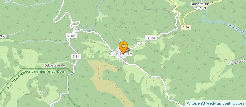 localisation de l'entreprise MONALISA COURTAGE EN TRAVAUX ET ARCHITECTURE D'INTERIEUR  VILLARDEBELLE