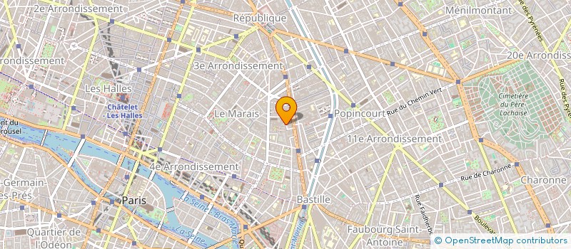 localisation de l'entreprise MONALISA FRANCE à PARIS
