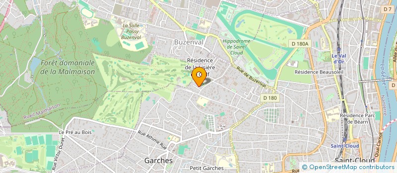 localisation de l'entreprise MONALIZA à GARCHES