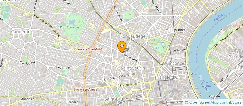 localisation de l'entreprise MONALIZA LABS à BORDEAUX