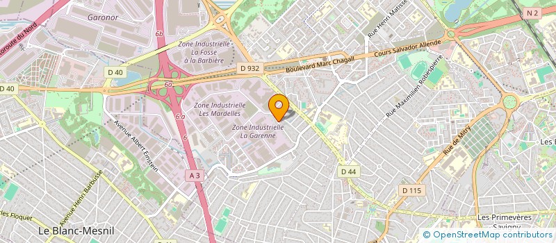 localisation de l'entreprise MONAMA FOOD CONCEPT à AULNAY-SOUS-BOIS