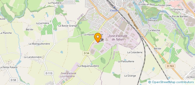 localisation de l'entreprise MONAMILIGO  CLISSON