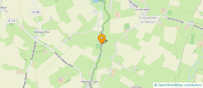 localisation de l'entreprise MONANGE  GRANDCAMP-MAISY