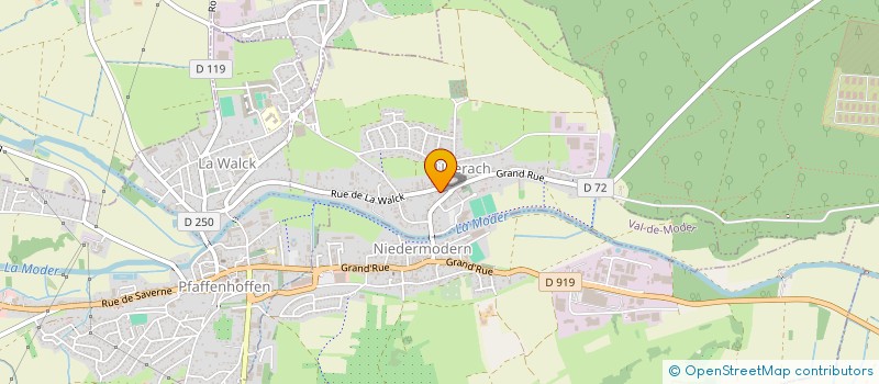 localisation de l'entreprise MONANGES  KINDWILLER