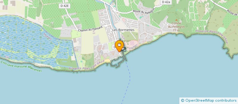 localisation de l'entreprise MONAPRO  LA LONDE-LES-MAURES