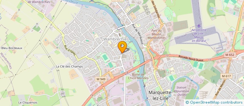localisation de l'entreprise MONARC CONSULTING à WAMBRECHIES