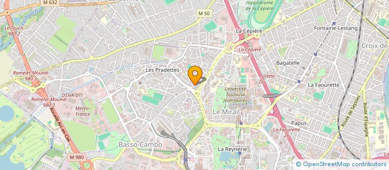 localisation de l'entreprise MONARCH & CO  TOULOUSE