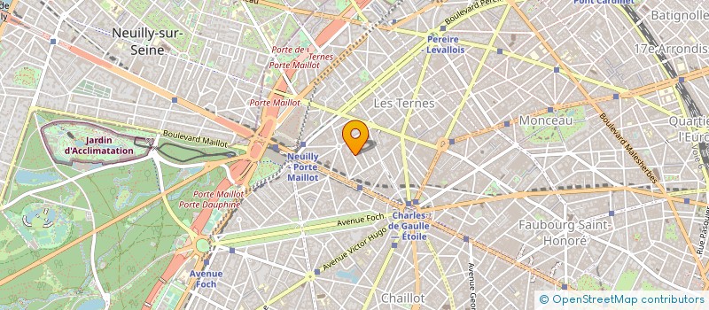 localisation de l'entreprise MONARCH INTERNATIONAL  (FRANCE) SARL  PARIS