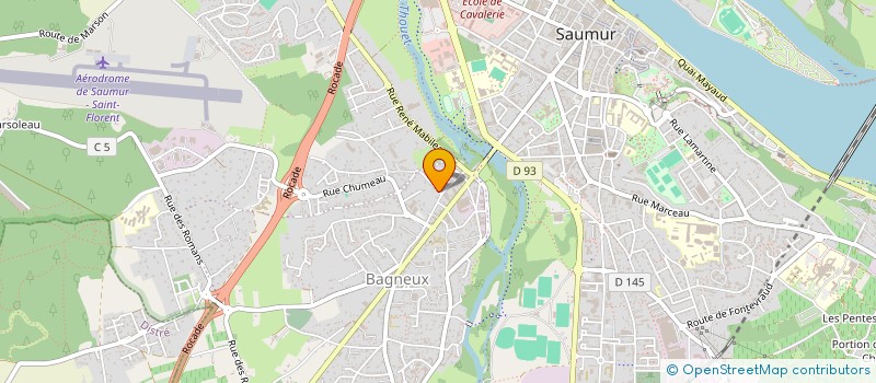 localisation de l'entreprise MONARK  SAUMUR