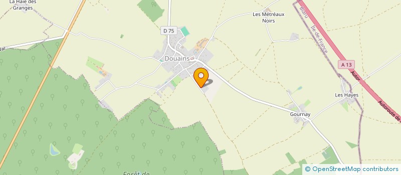 localisation de l'entreprise MONARQ  DOUAINS