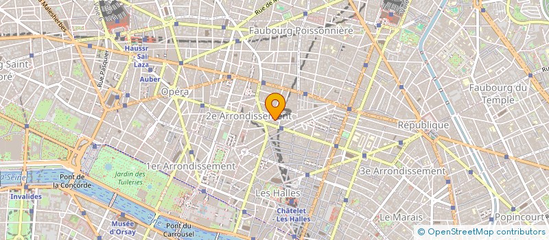 localisation de l'entreprise MONASPHERE à PARIS
